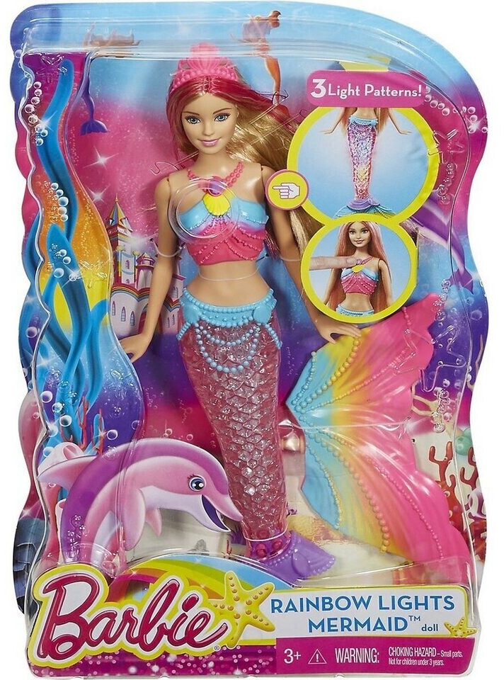 Barbie sirene couleur et lumiere new arrivals