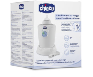 mit Adapter f/ür den Zigarettenanz/ünder im Auto Chicco Fl/äschchenw/ärmer f/ür unterwegs