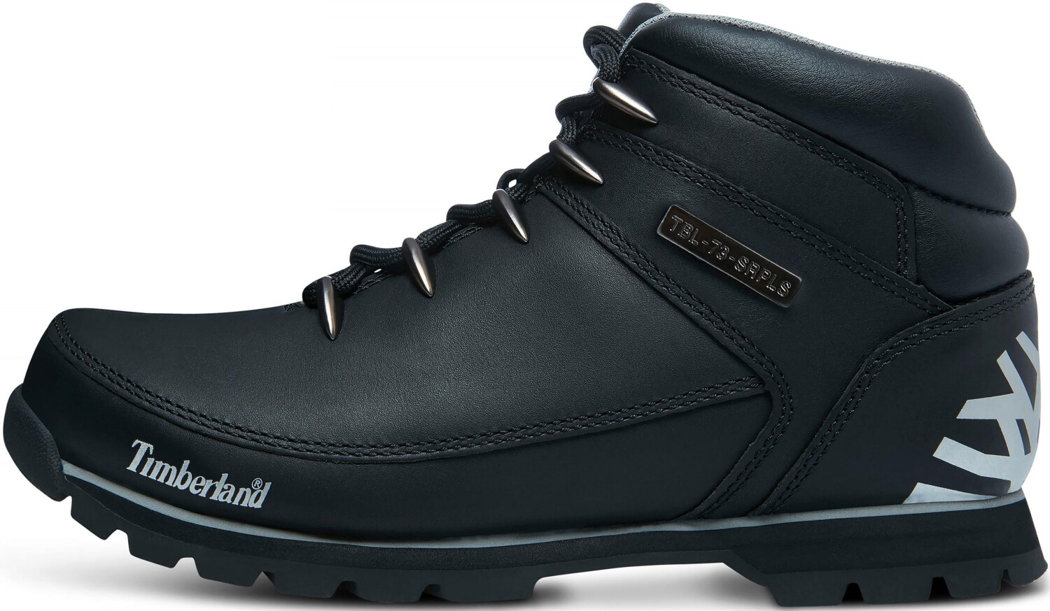 timberland euro hiker black leather