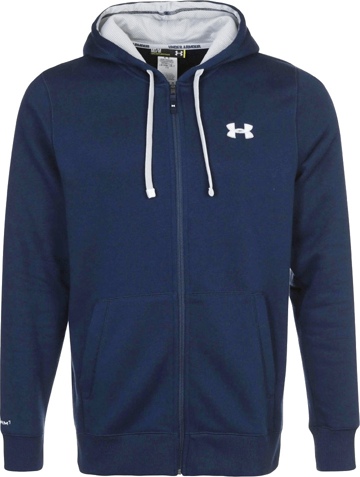 Under Armour Men Cotton-Hoodie UA Rival Storm with zip