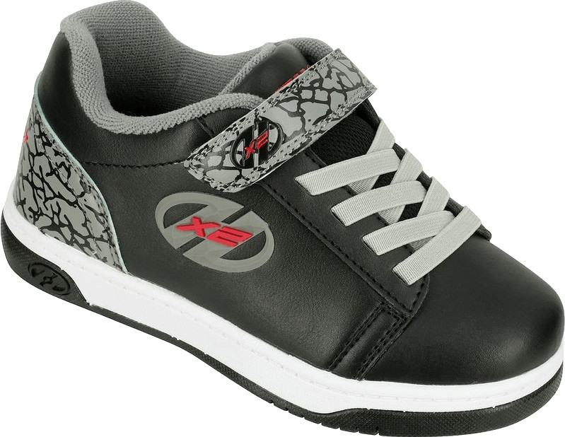 Heelys Dual Up X2 black/grey/elephant