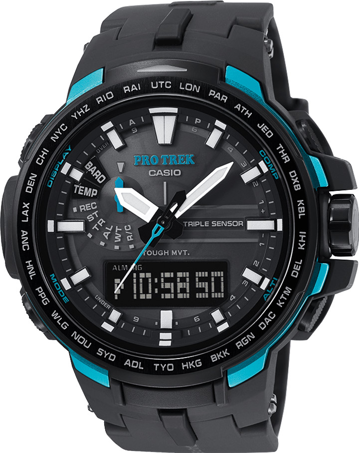 casio pro trek 6100y