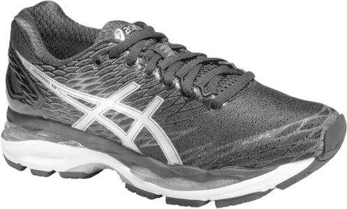 Asics Gel-Nimbus 18 Women black/silver/blue