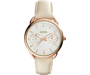 Fossil tailor multifunction leather watch sales