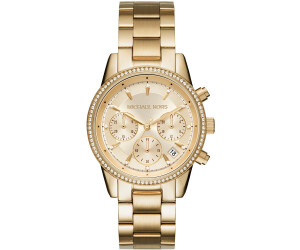 Ladies michael kors ritz sales chronograph watch mk6357