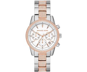 Ladies michael kors ritz sales chronograph watch mk6357