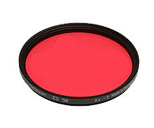 Heliopan Filter Typ 1075 39 x 0,5 mm rot hell SH-PMC Vergütung 25