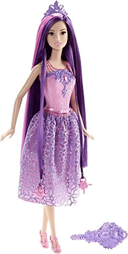 Barbie Princesse chevelure magique violet (DKB59)