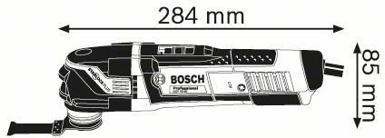 Bosch 0601231001 - Outil multifonction GOP 40-30