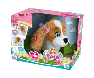IMC Welpe Lola ab 25,90 € | Preisvergleich bei IMC Toys 94802IM Plüschtier Lola Hundewelpe, braunweiß