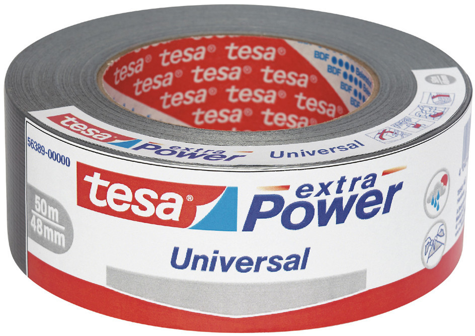 tesa Extra Power Universal Gewebeband 25m x 50mm schwarz ab 5,98 €
