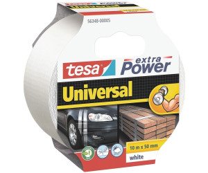 tesa Extra Power Universal Gewebeband Wetterfestes Reparaturband, 10 m x 50 mm 
