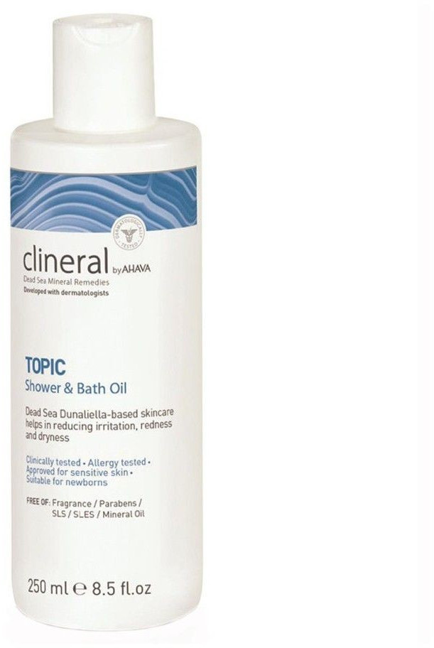 Ahava clineral topic Shower & Bath Oil (250ml)