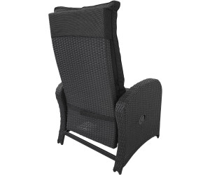 Auflage Grau Relaxsessel Fernsehsessel Rattanstuhl Rattansessel