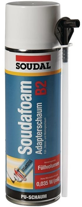 Soudal® Füll- & Dämmschaum SOUDAFOAM B2 750 ml (Adapteraufsatz)