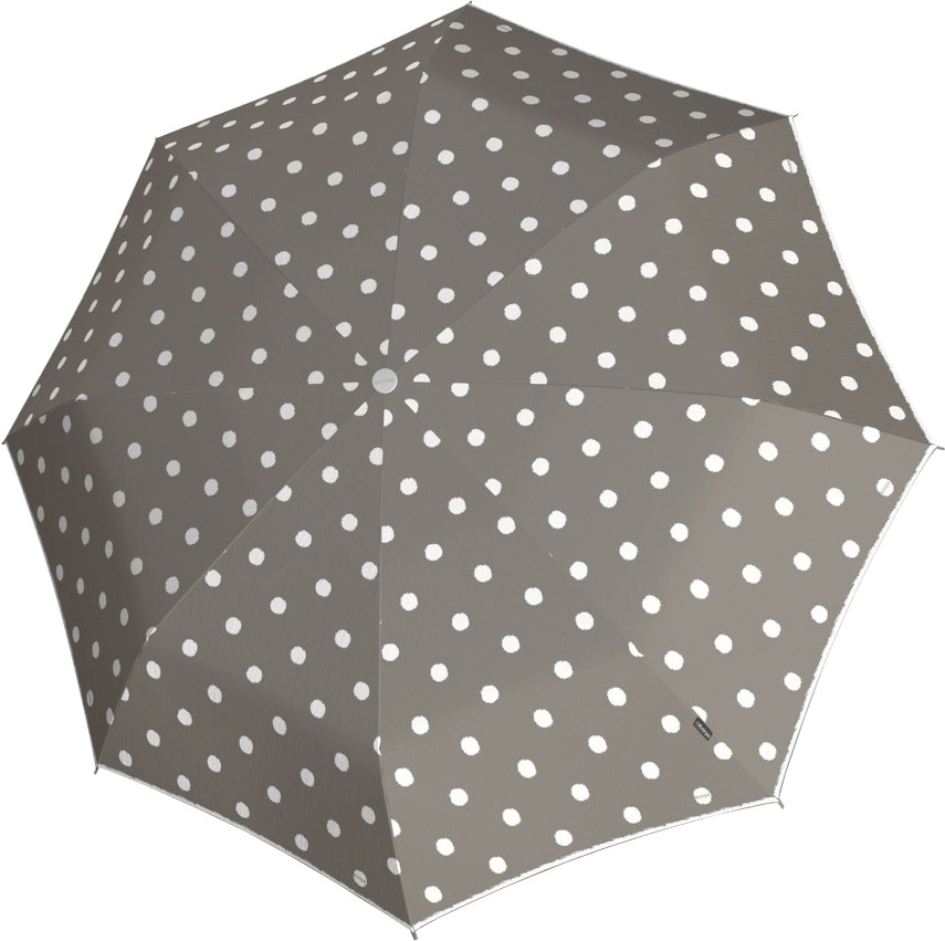 Knirps T200 Duomatic dot art taupe