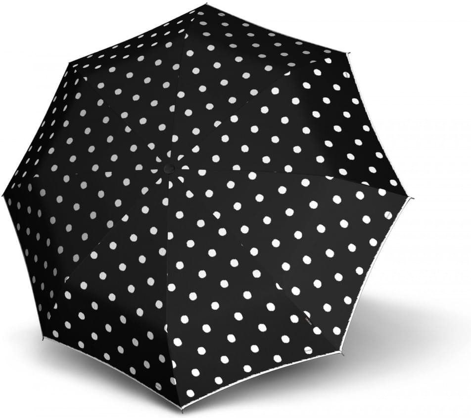 Knirps T010 Small Manual dot art black