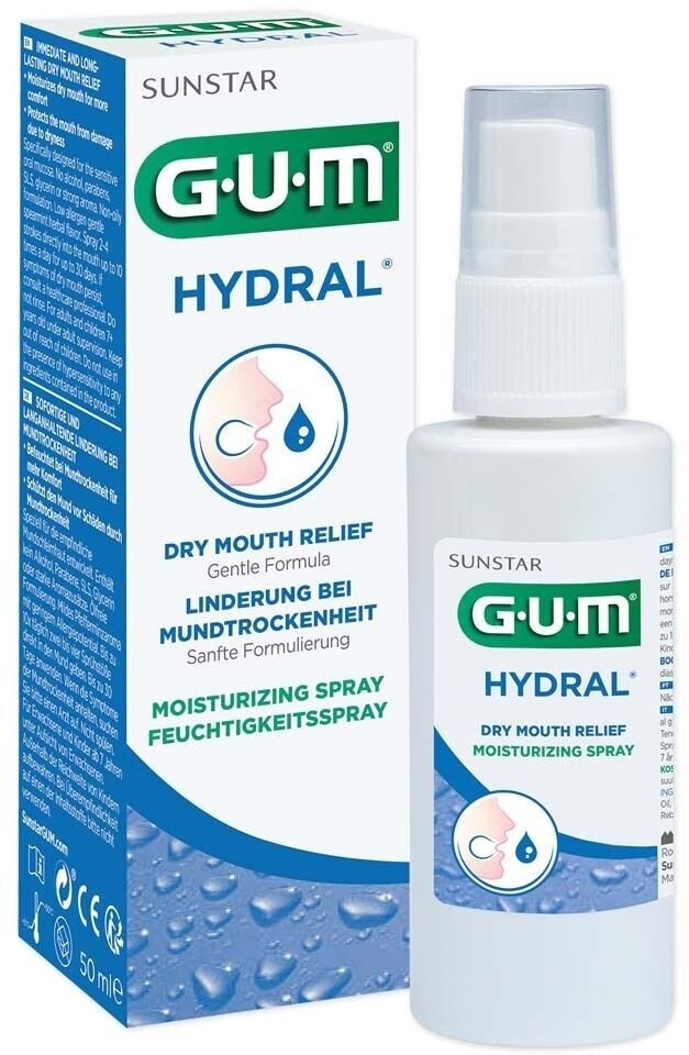 GUM Hydral Moisturizing Spray for Teeth (50ml)
