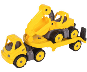 Big Power Worker Mini Transporter + Bagger ab € 14,74 BIG Spielzeug Baumaschine BIG Power Worker Mini Transporter