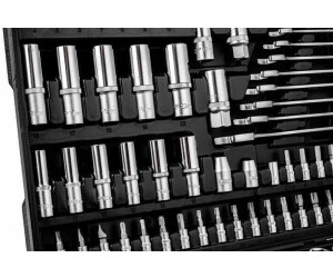 thumbnail image 2 of YATO 217-Piece Socket Set | 1/4, 3/8, 1/2 Drive Ratchets | Toolbox Included | YT-38841 + YT-7220 2 of 5