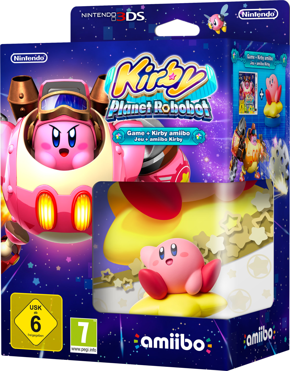 Kirby: Planet Robobot + amiibo Kirby (3DS)