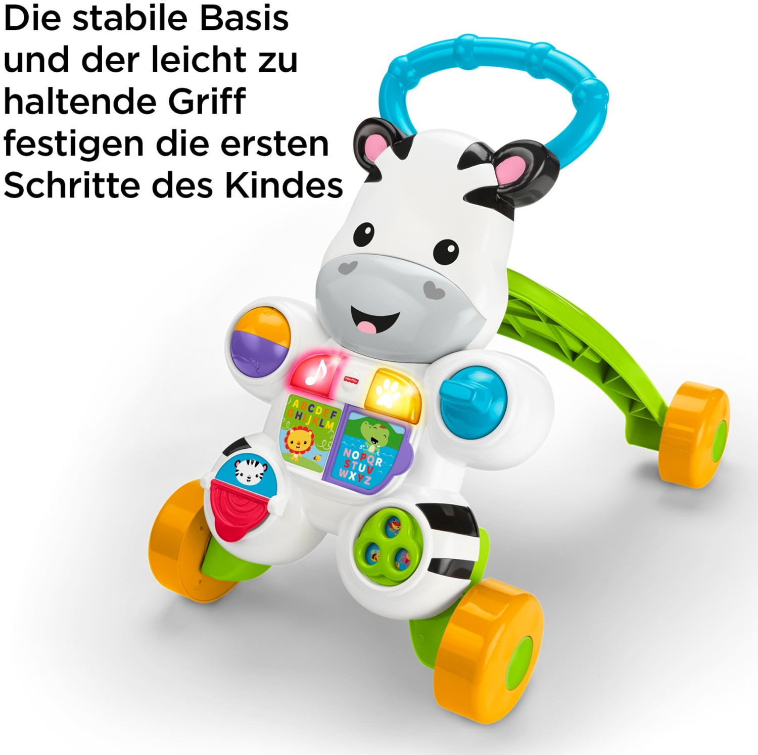 Trotteur zebre parlant on sale fisher price avis