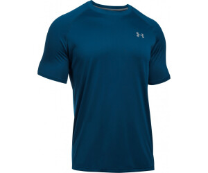 Under Armour Mens Tech Short Sleeve T Shirt Tee Top Blue Navy Sports Gym 