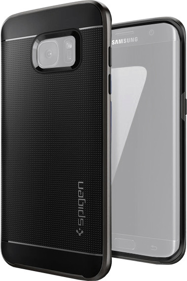 Spigen Coque Neo Hybrid (Galaxy S7 Edge) gunmetal