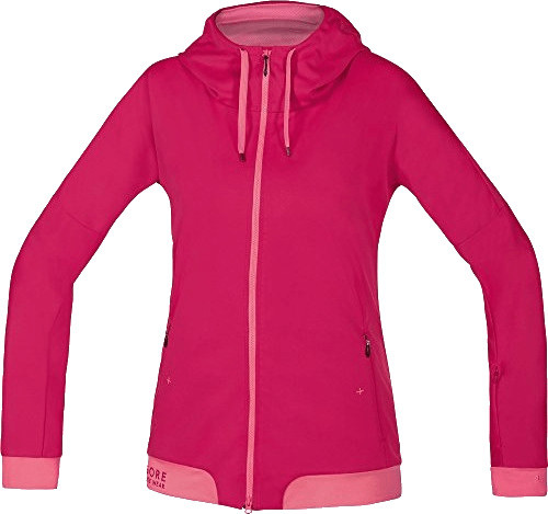 Gore Power Trail Lady Windstopper Soft Shell Hoody jazzy pink/giro pink