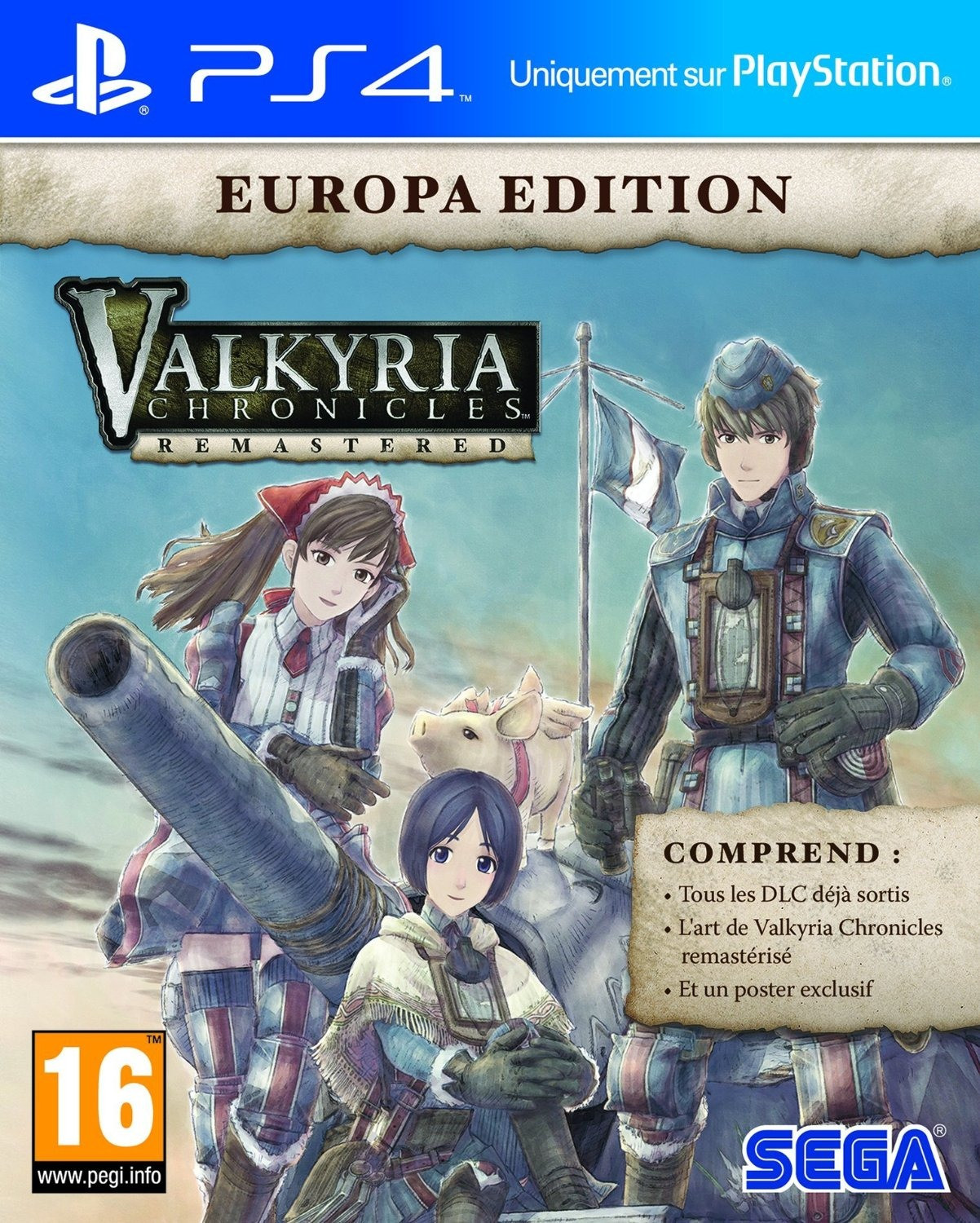 Valkyria Chronicles : remastered (PS4)