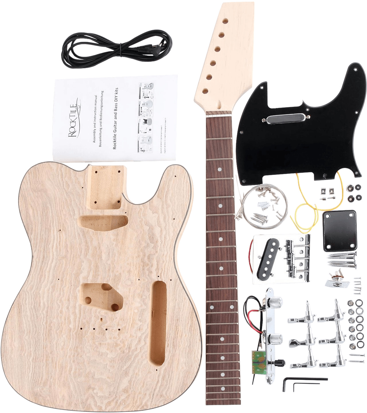 Rocktile E-Guitar Kit TL Style au meilleur prix sur