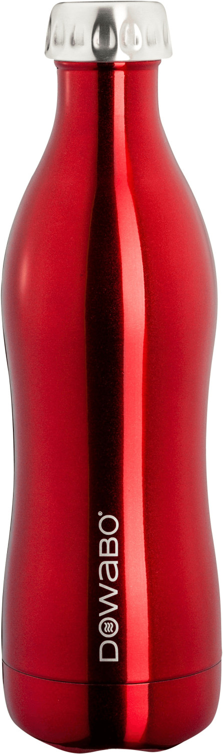 Dowabo Bouteille isotherme 0,5 L rouge