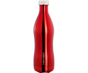 dowabo isolierflasche Trinkflasche edelstahl flasche kohlensäure 24h 500ml berry 