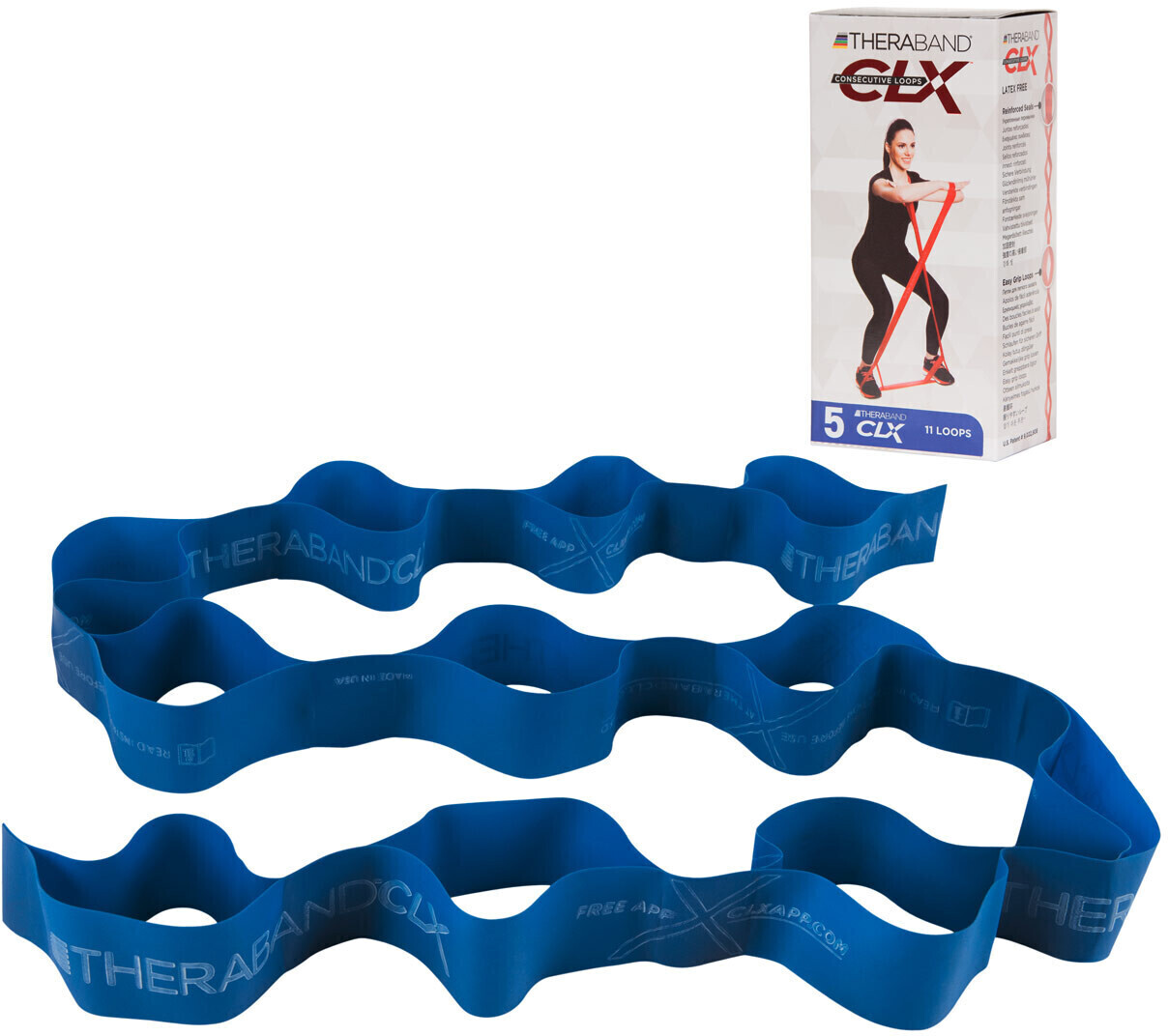 Thera Band CLX 2m blau ab 15 50 Preisvergleich bei idealo.at