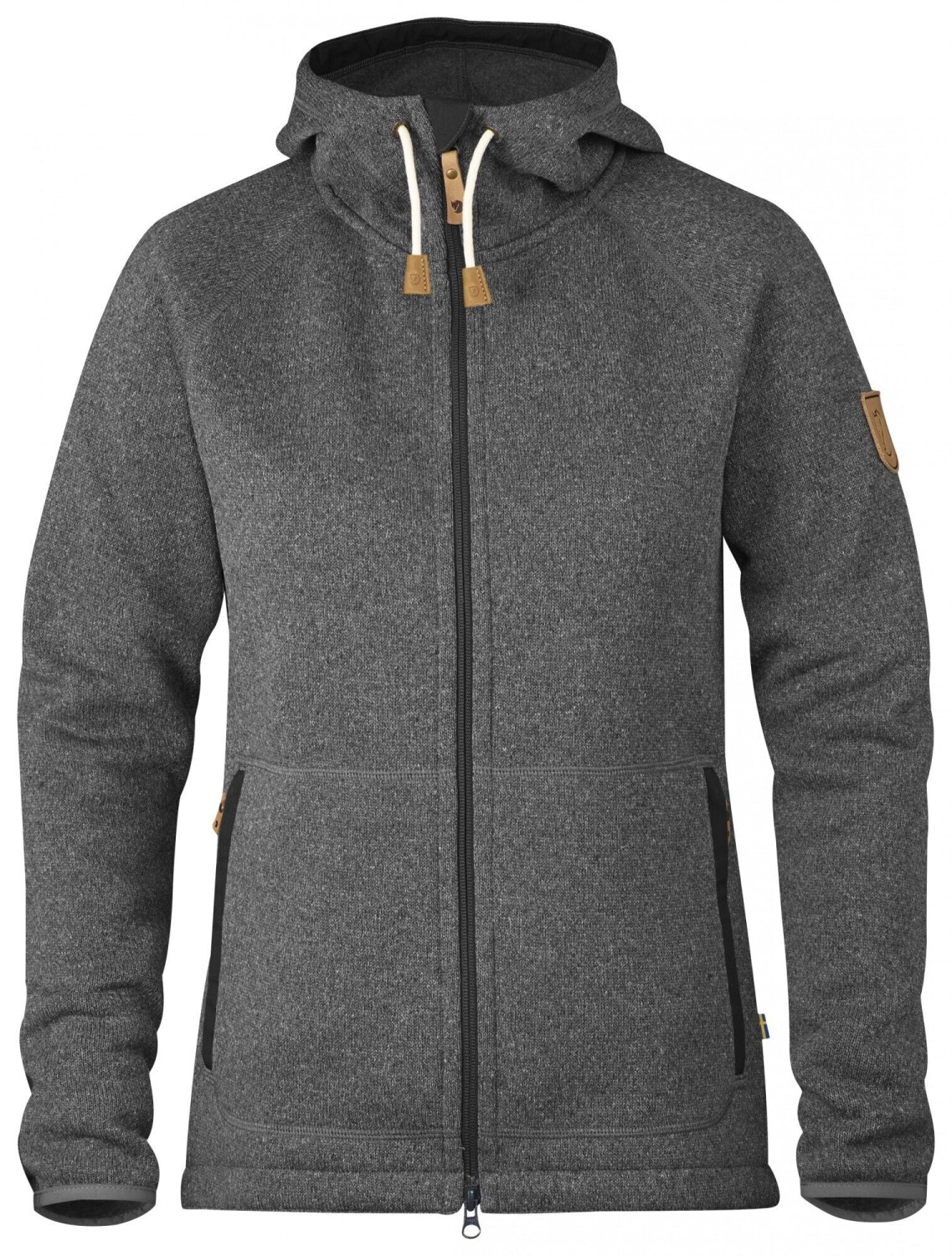 Fjällräven Övik Fleece Hoodie W Dark Grey