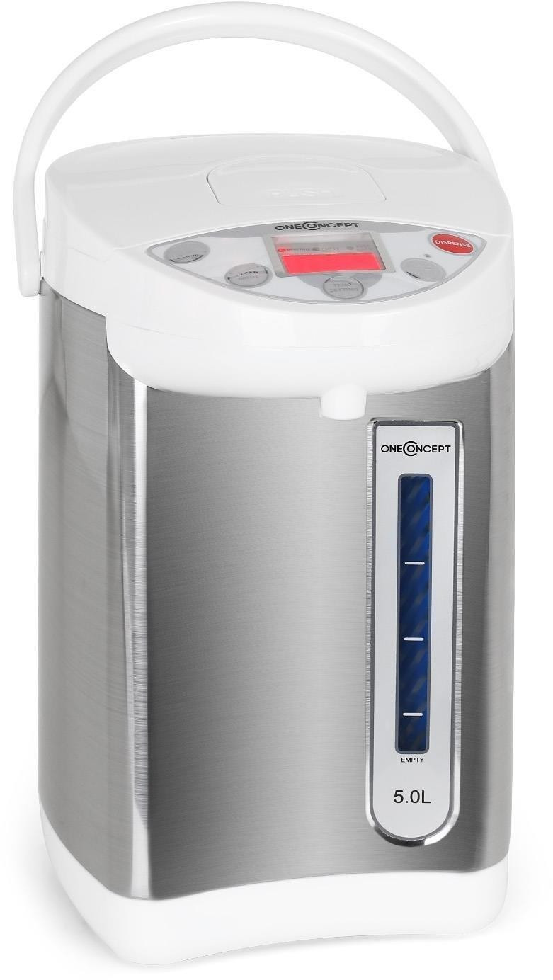 OneConcept Grand Champion Thermo Pot 5 litres blanc