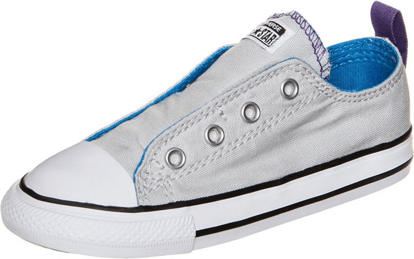 Converse Kids Chuck Taylor All Star Slip - mouse/spray paint blue/purple