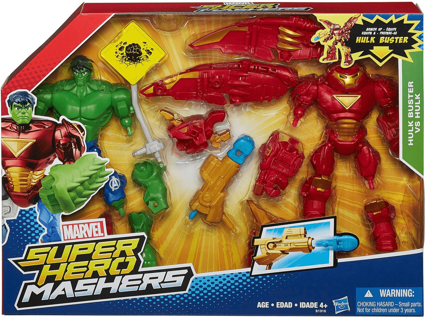 Hasbro Marvel Super Hero Mashers - Hulk vs Hulk Buster