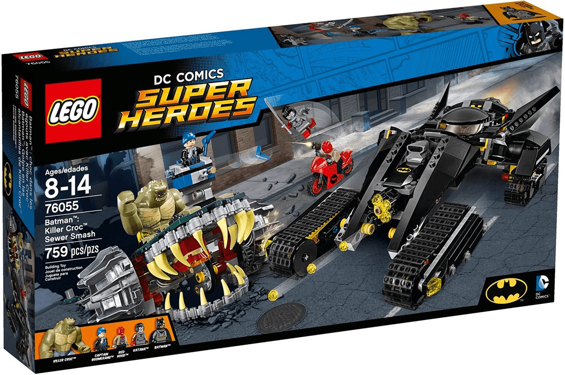 LEGO DC Comics Super Heroes - Batman: Killer Croc Sewer Smash (76055)