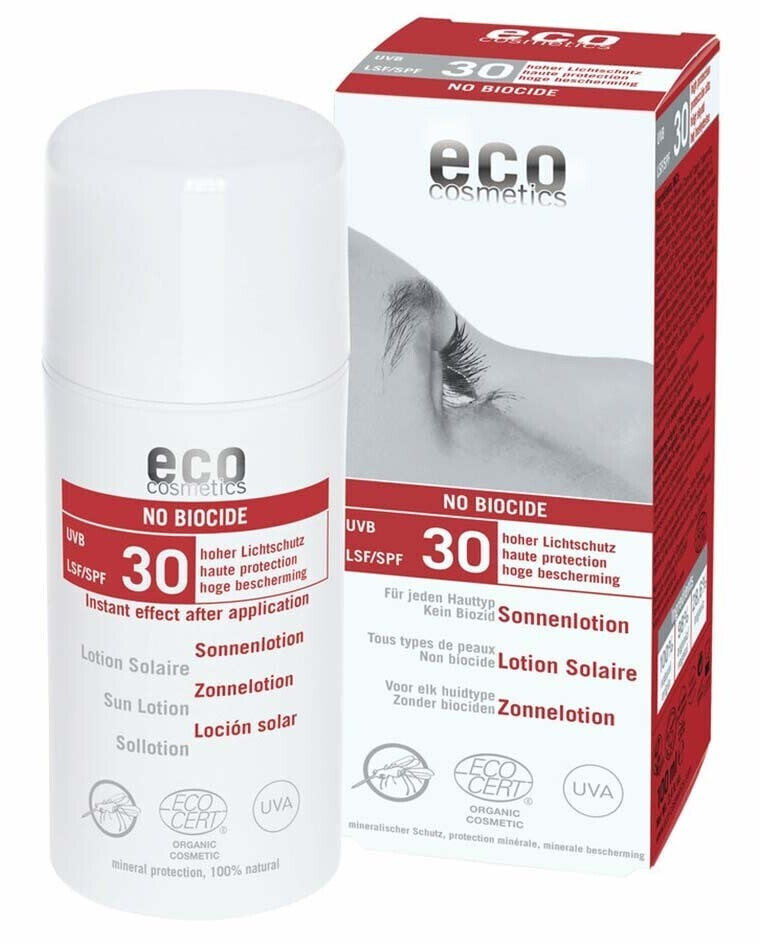 Eco Cosmetics No Biocide lotion solaire SPF 30 (100 ml)