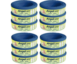 Deluxe und Comfort Plus Angelcare 12 Nachfüllkassetten für Windeleimer Comfort