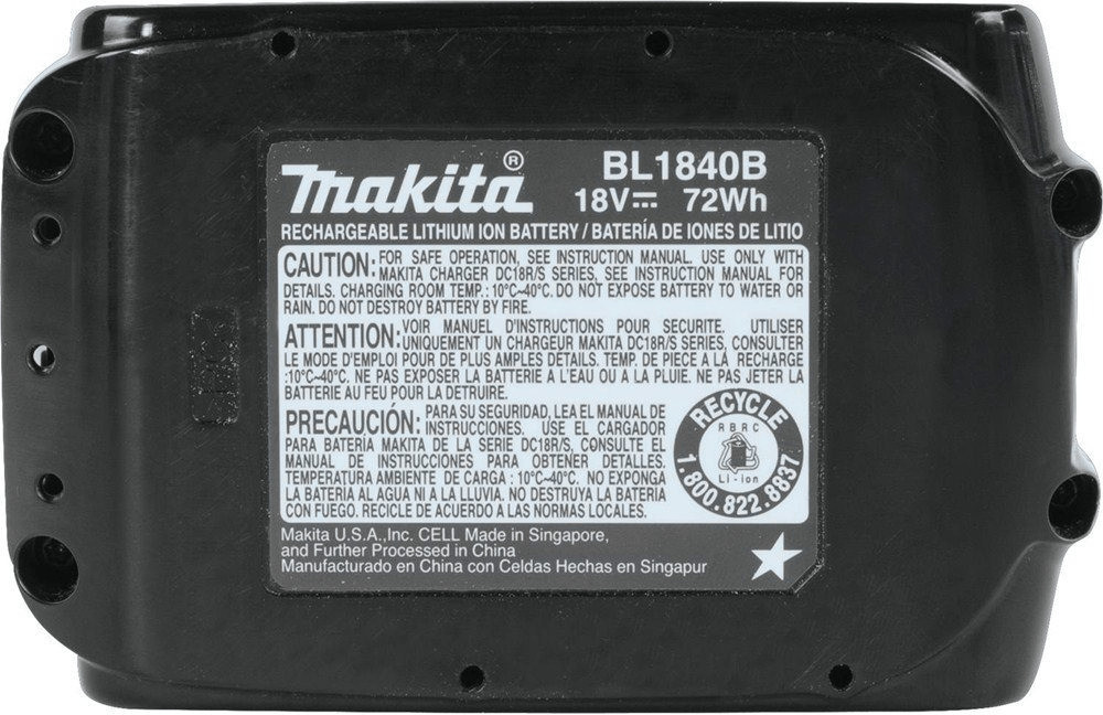 Makita BL1850B Batterie Makstar Li-ion 18V 5.0Ah avec témoin de charge  197280-8