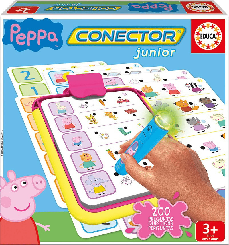 Educa Borrás Conector Junior Peppa Pig
