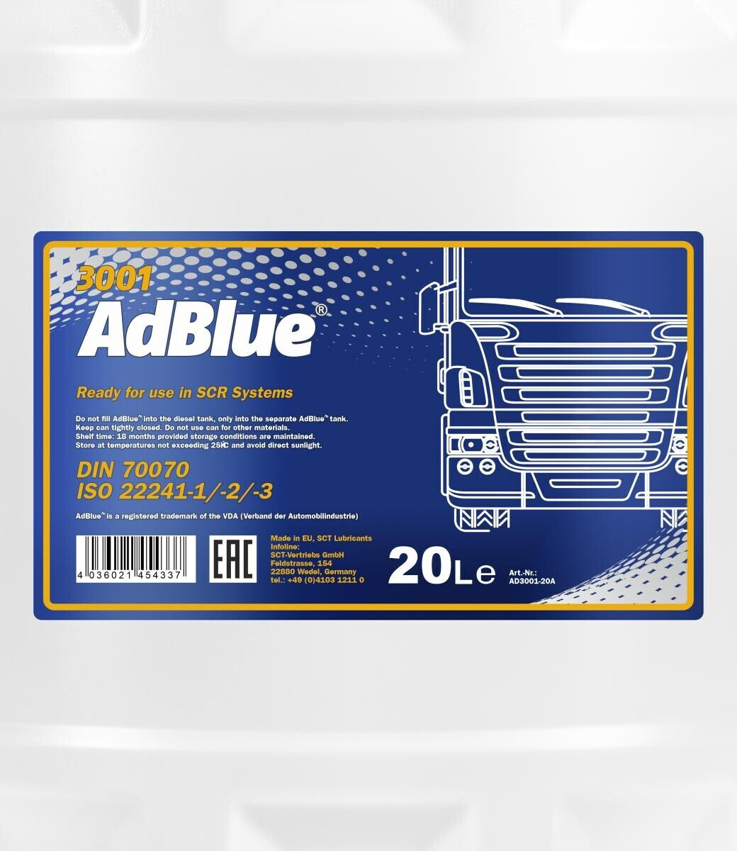 Mannol AdBlue (20 l) ab 15,19 €