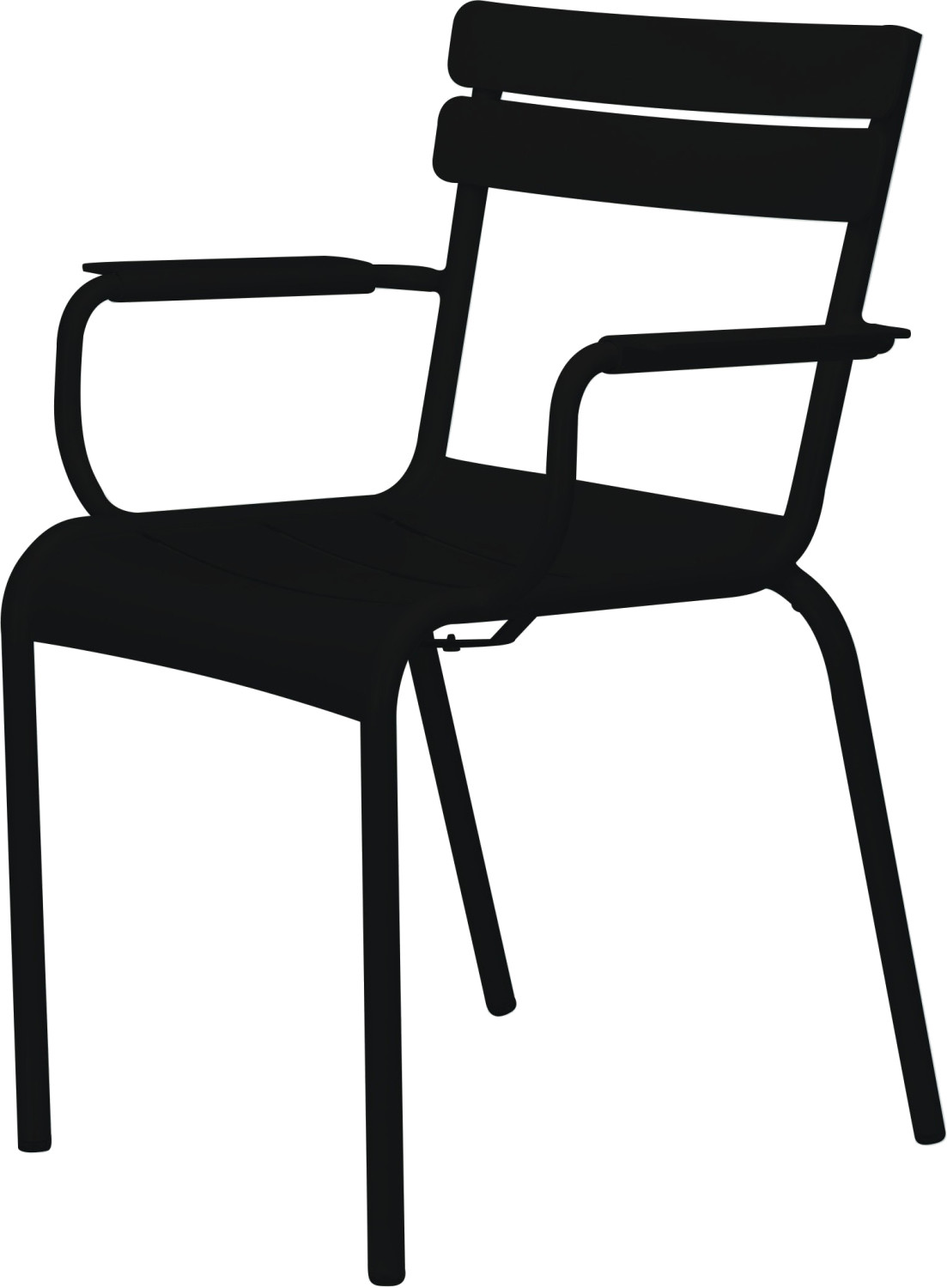Fermob Fauteuil bridge Luxembourg Carbone