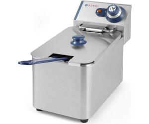 Hendi Fritteuse Friteuse Mastercook Digital 8 L Kaltzone Edelstahl Neu