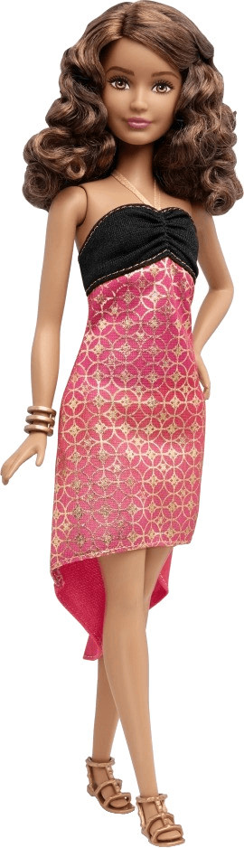 Barbie Fashionistas Petite look tout en corail