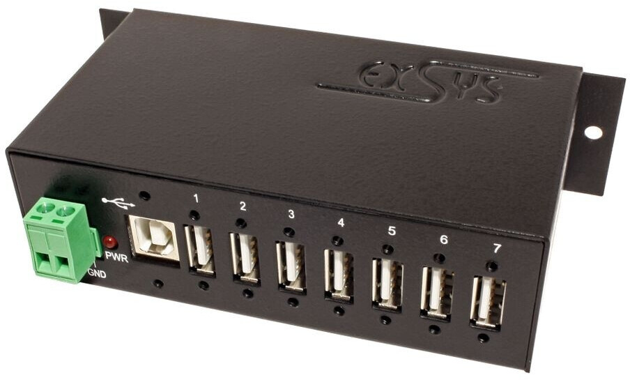 Exsys 7 Port USB 2.0 Hub (EX-1177HMV)