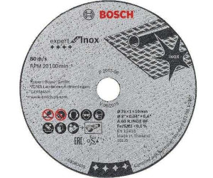Soldes Bosch Disque diamant Expert for Inox Ø76 mm (2608601520) 2024 au  meilleur prix sur