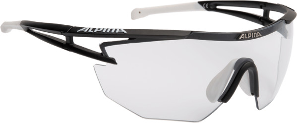 Alpina Eye-5 Shield VL+ (black matt-white)